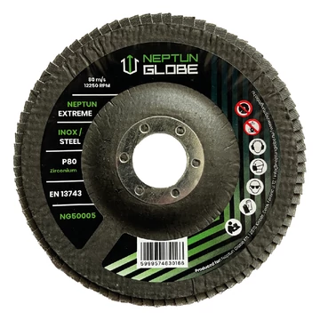 Extreme lamellás csiszolókorong - 125mm P80