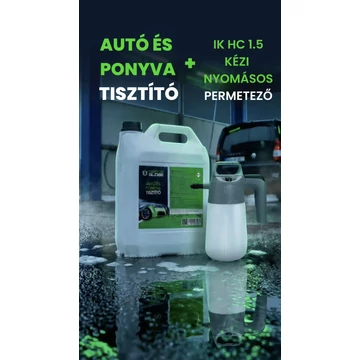 Autó és ponyva tisztító + IK HC 1.5