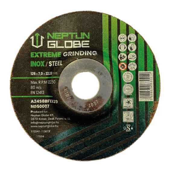 Extreme Grinding csiszoló korong 125x7mm