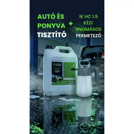 Autó és ponyva tisztító + IK HC 1.5